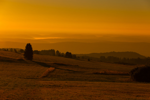 Abendstimmung in der Rhön